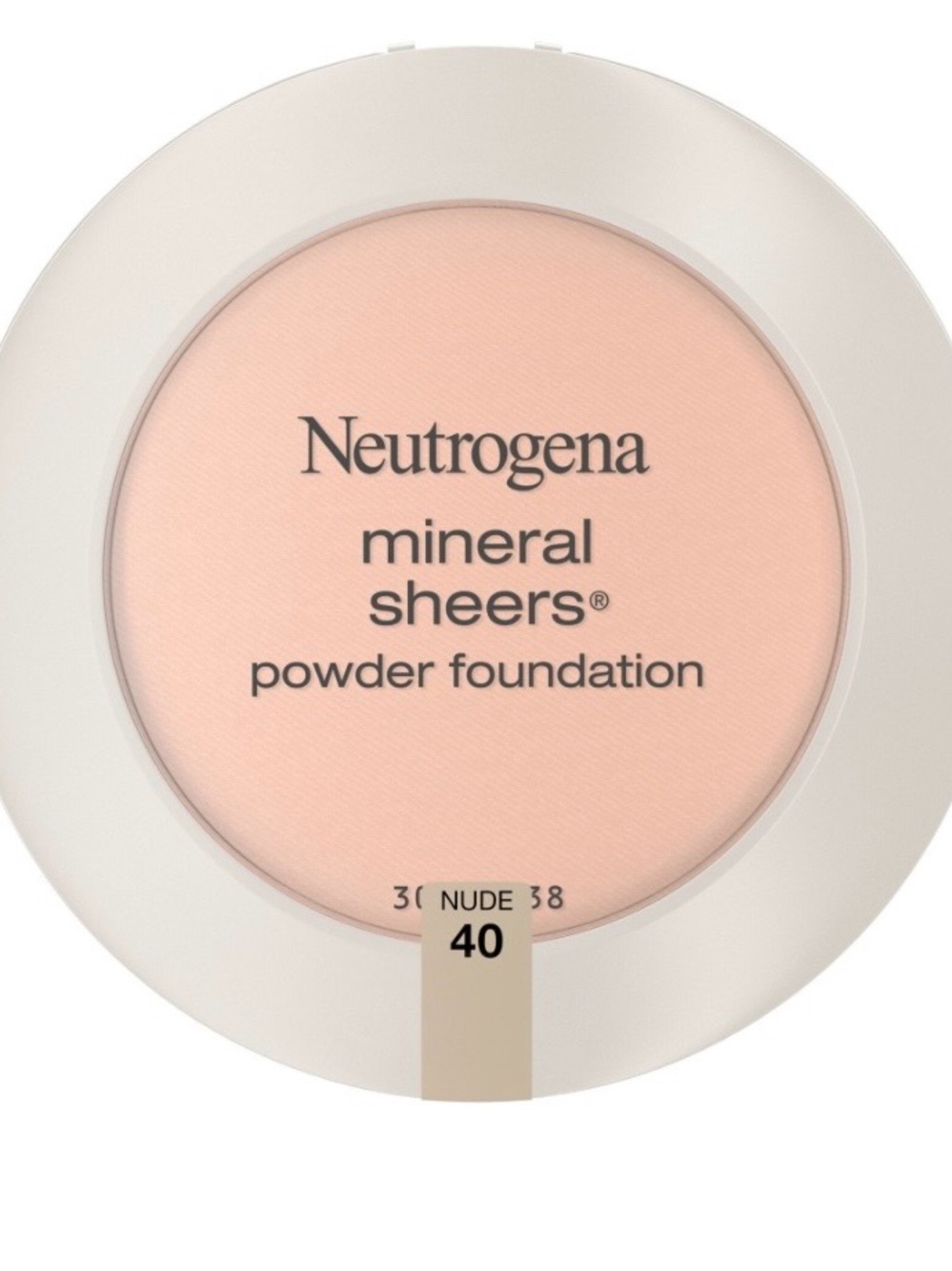 Neutrogena NEW Mineral Sheers Powder Foundation - Nude 40